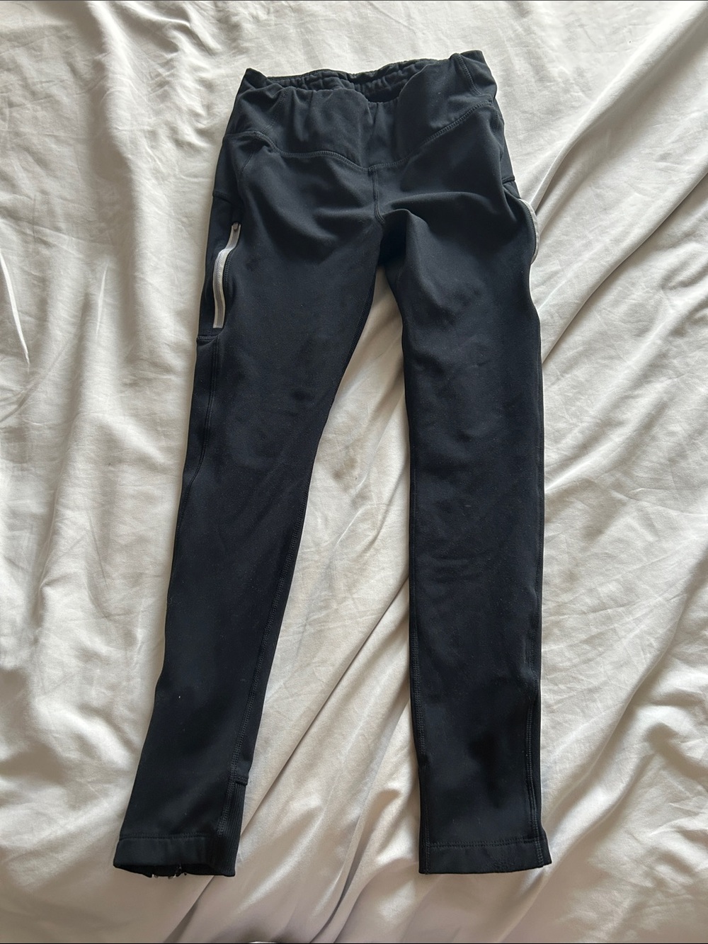 Mondetta Black Performance Leggings with Elastic Waist